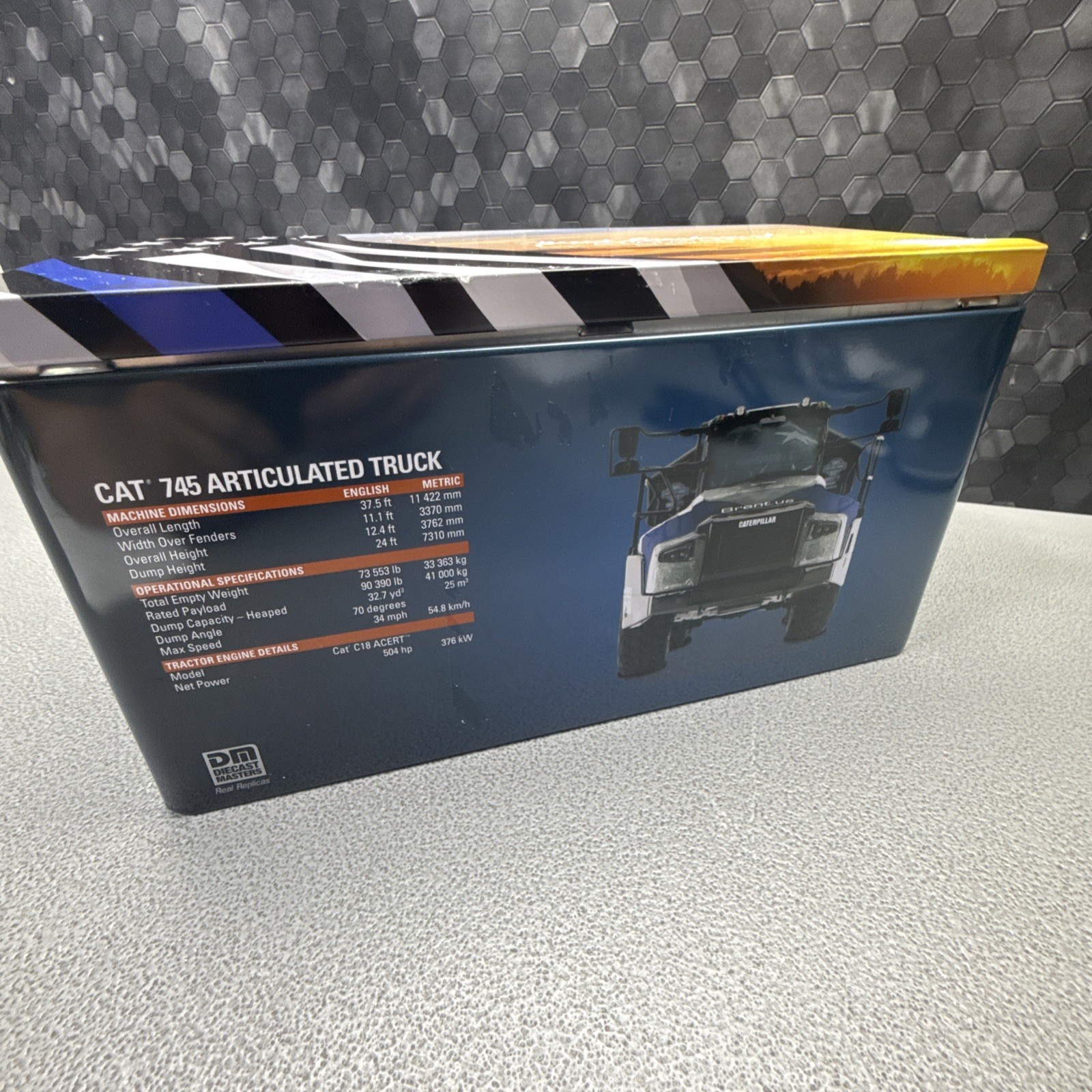 BRENT SCARBROUGH 85528-BSC CAT 745 ARTICULATED TRUCK 1:50 ( NEW OTHER )