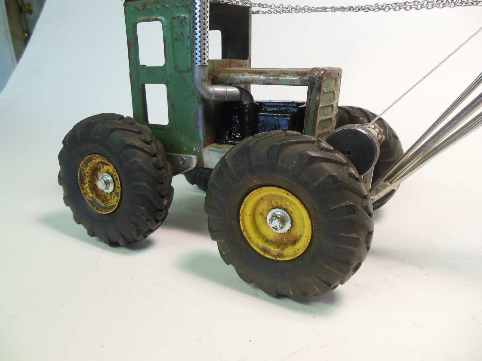 Tonka Art, Junk Yard Crane, Raw