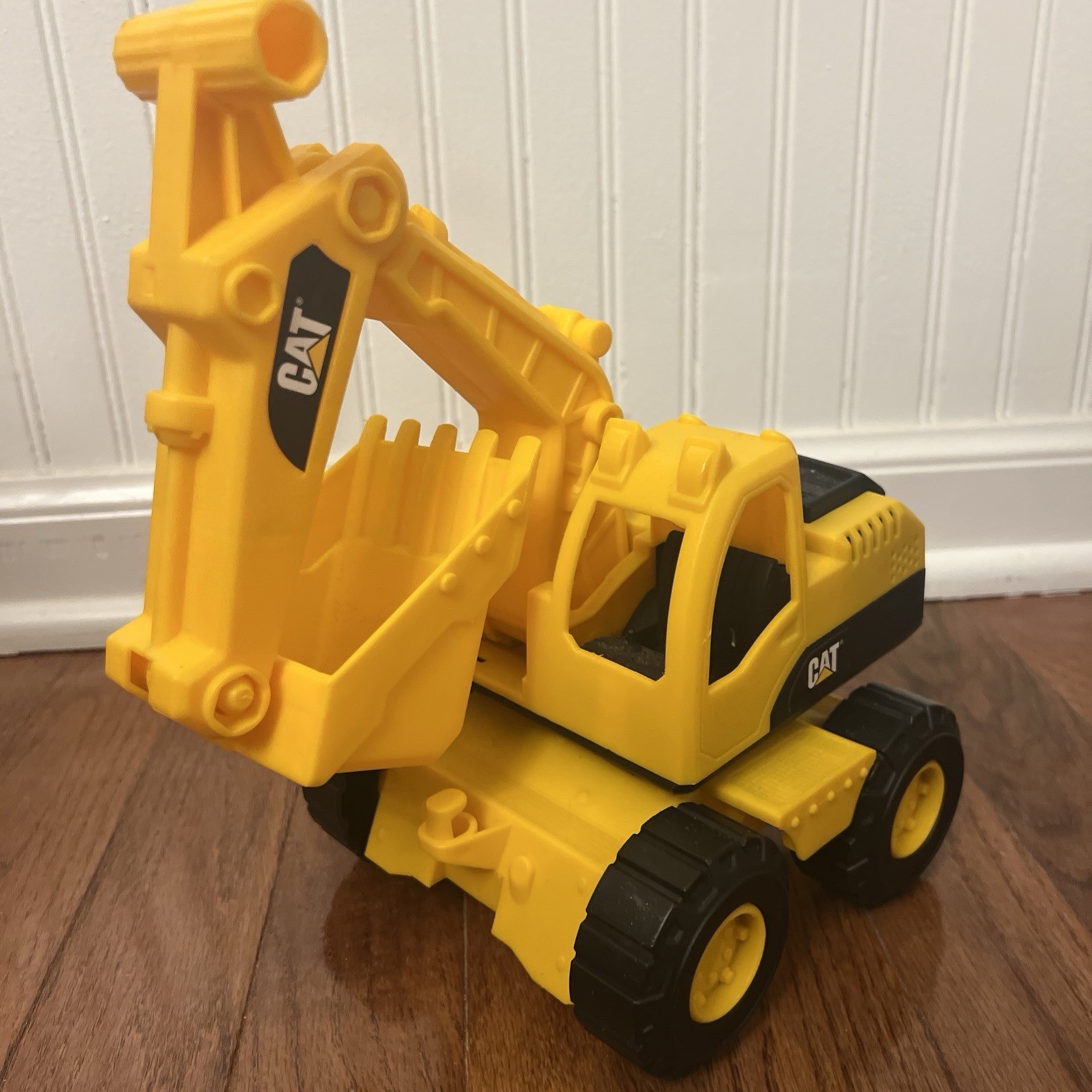 CAT Excavator & Variety Of Small Construction Vehicles Toys For Kids, 6 Pcs.