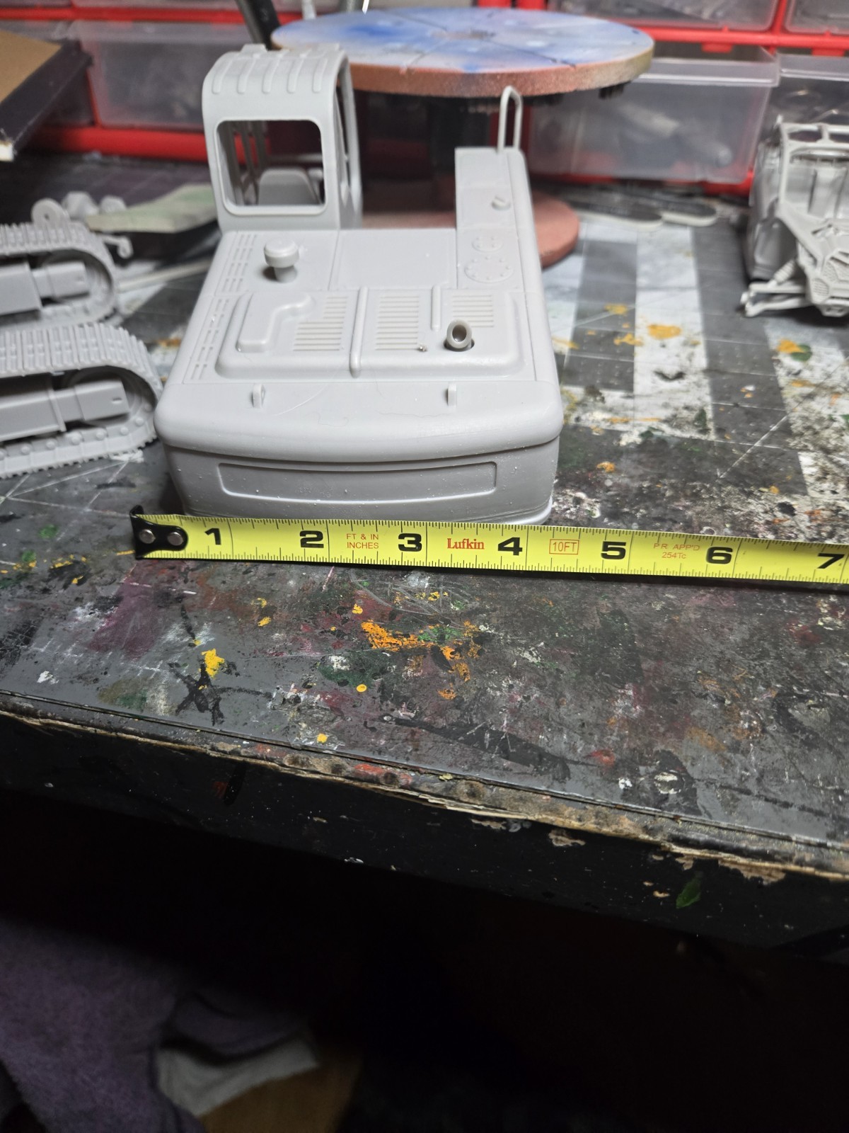 Cat Excavator 1-25 Scale Resin Printed