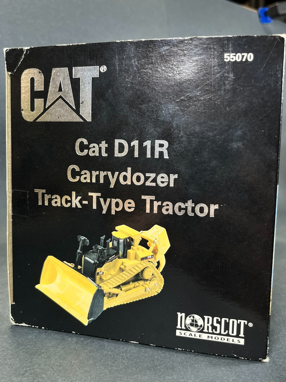 Norscot CAT D11R Carrydozer Track Tractor 1:50 #55070 Metal Tracks Ripper NIB