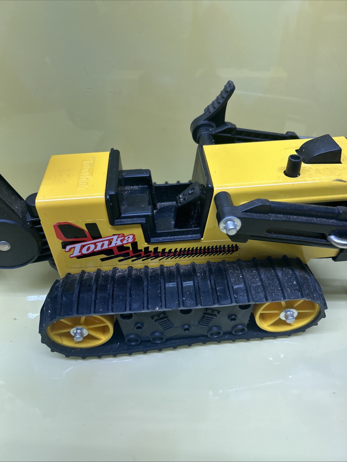 Tonka Hasbro Truck Back Hoe / Front End Loader Plastic and Metal 2012