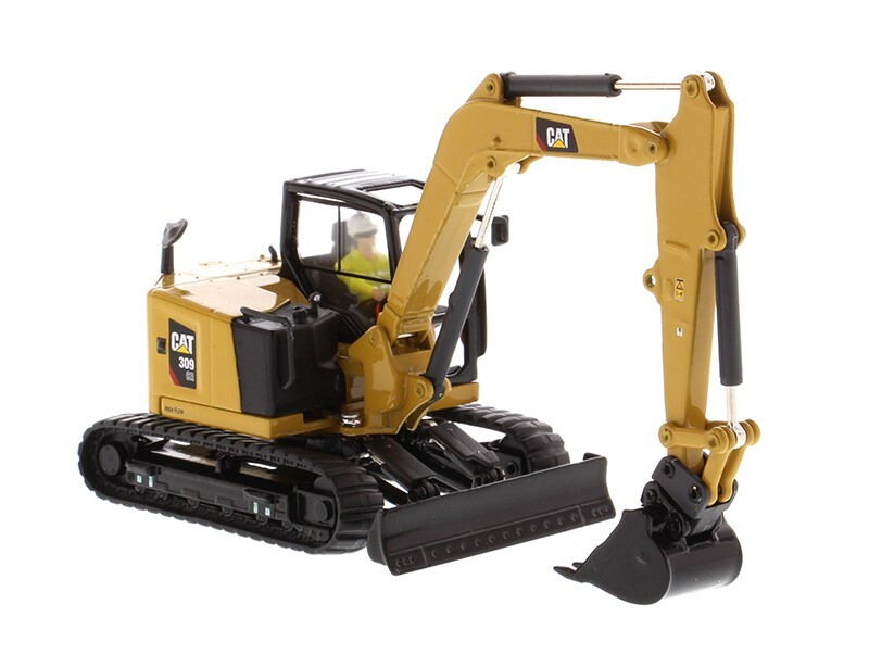 Cat 309 CR Next Gen Mini Excavator – Diecast Masters 1:50 Scale Model #85592 New