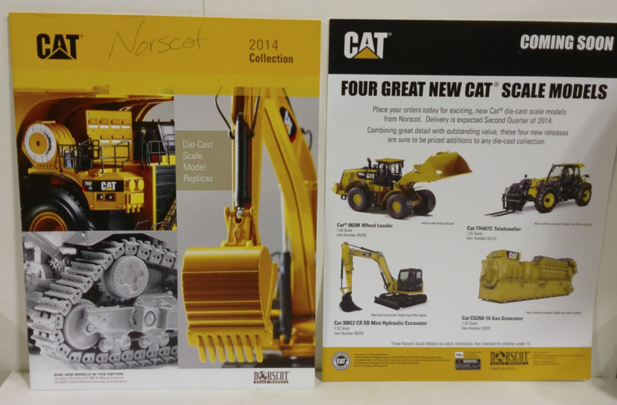 Norscot Scale Models 2014 CAT Catalog & “COMING SOON” Flyer