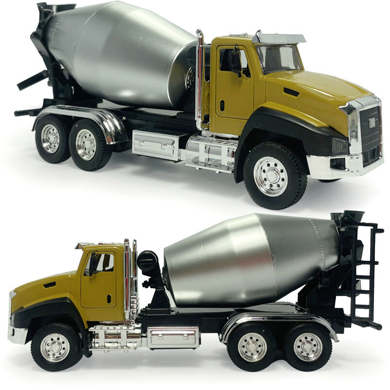 1:50 Cement Mixer Toy Truck Construction Vehicle Diecast Toy Car for Boys Kids