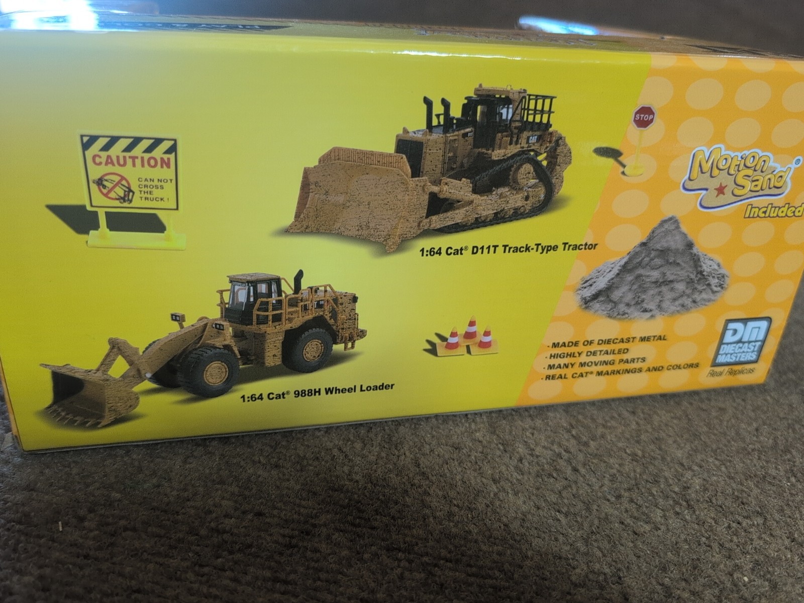 CAT Caterpillar 988h Wheel Loader & Dozer D11T set of 2