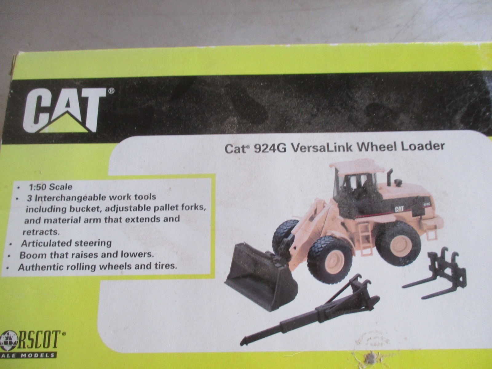 Norscot CAT 924G VersaLink Loader No.55057 1/50 in box 2000 issue MORE LISTED