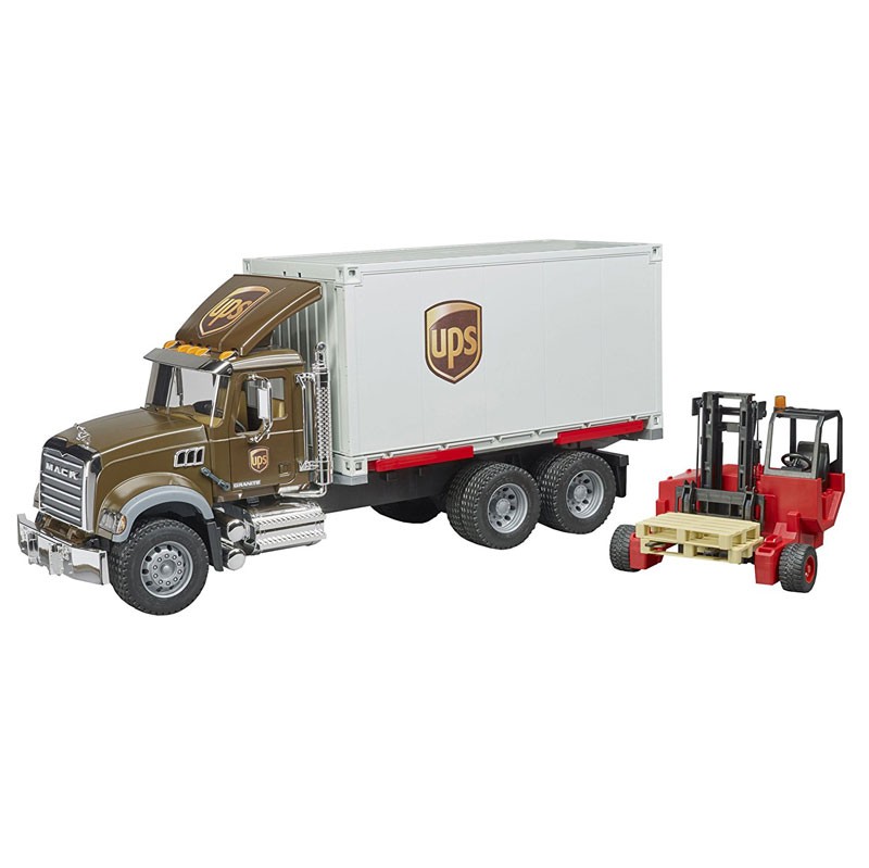 1/16 Mack Granite UPS Truck by Bruder 02828