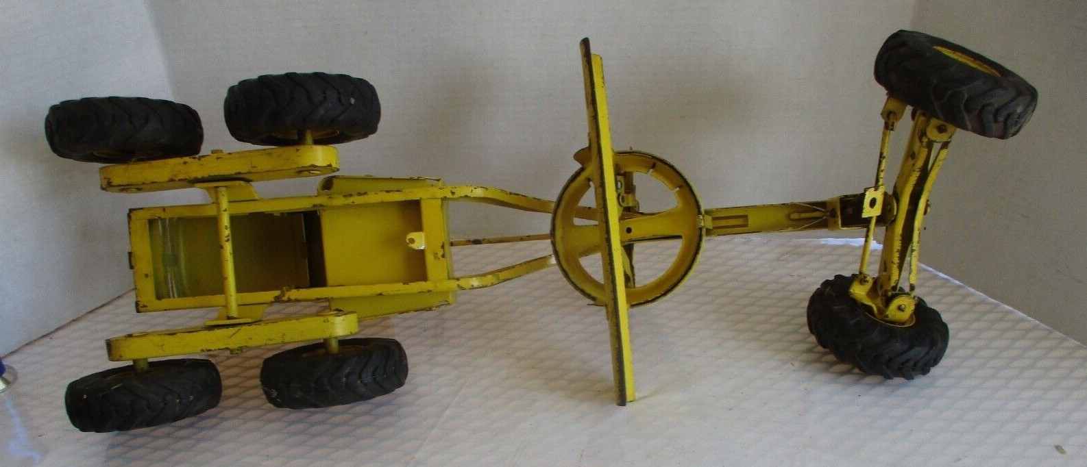 Vintage Doepke Adams yellow Road Grader Construction