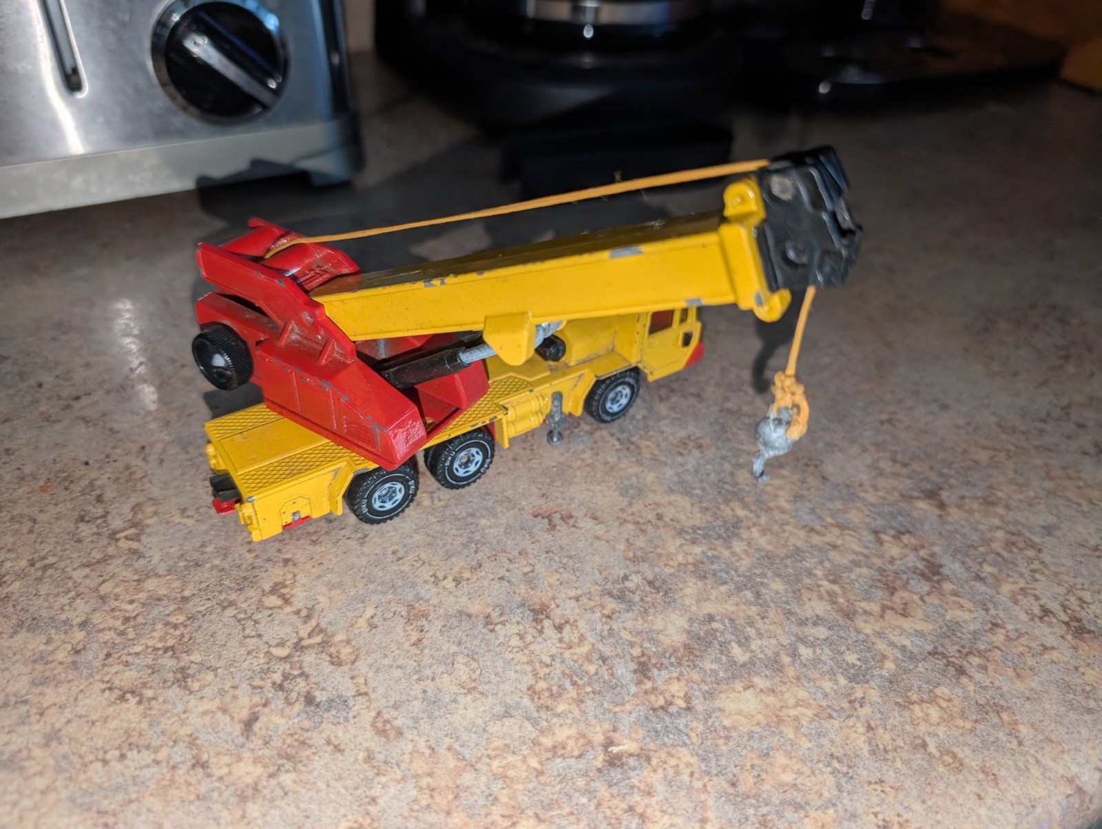 Siku Faun Kranwagen Mobile Crane 1:55 Scale Diecast West Germany Used MM Trains