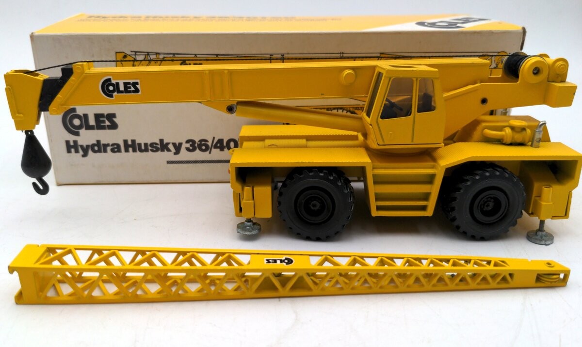 NZG 178 1:50 Scale Diecast Coles 36/40 TSC Rough Terrain Crane/Box