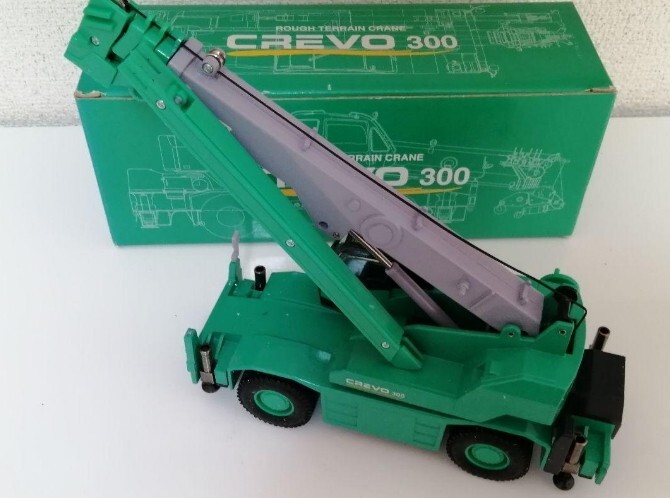 Tadano Rough Terrain Crane CREVO 300 Miniature Green Rare