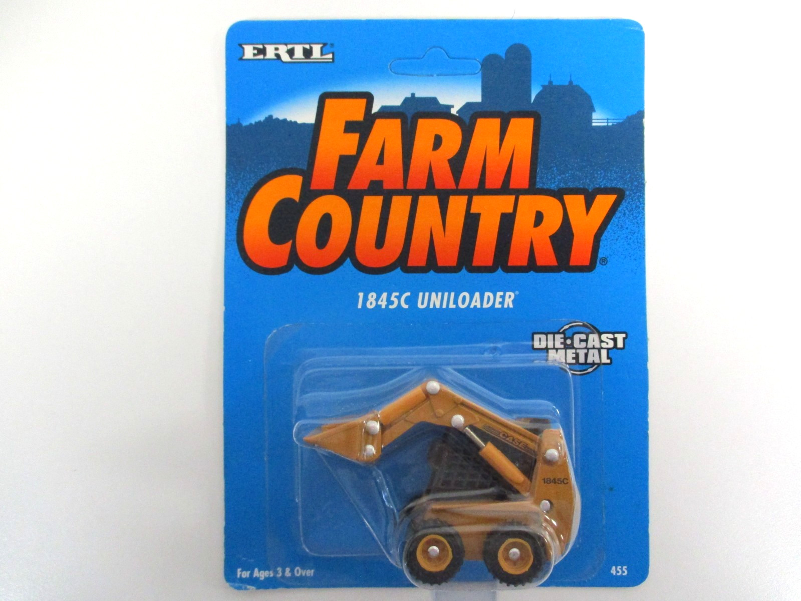 ERTL – CASE 1845C UNILOADER SKID STEER LOADER – 1/64 DIECAST