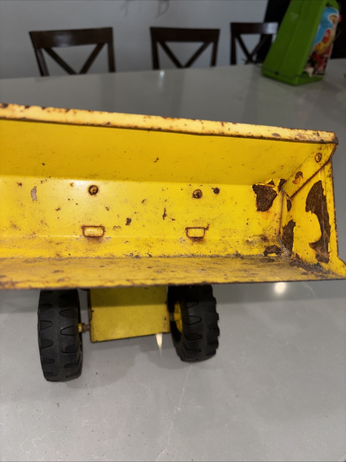 VTG Tonka Loader 1970’s Metal Toy Pressed Steel Construction