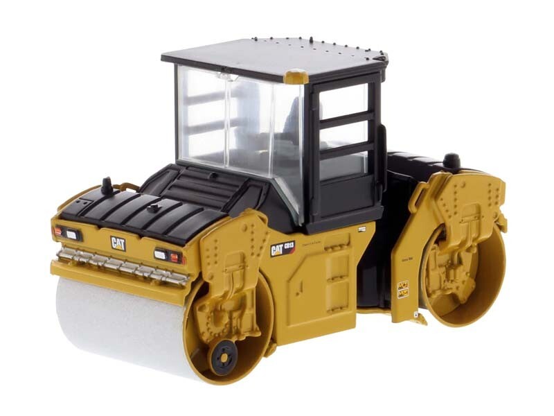 CAT CB-13 Tandem Vibratory Roller w/ CAB 1:64 Scale Model Diecast Masters 85631