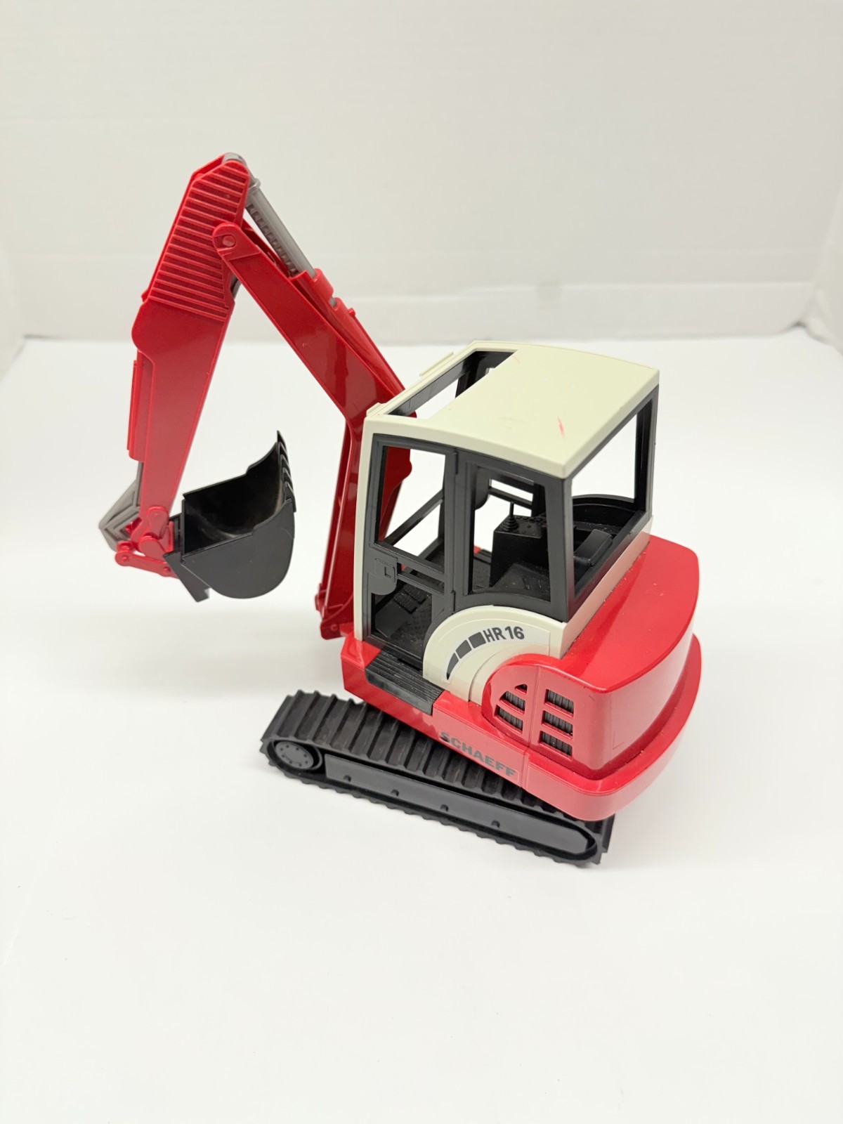 Schaeff HR16 Mini Excavator – Bruder 1:16 Scale Plastic Model #02432 – No Box