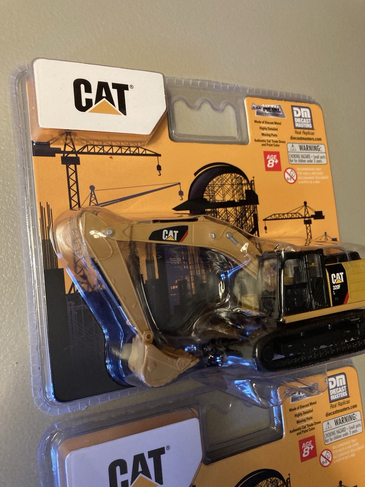 Diecast Masters 1/64 Caterpillar 272D2 Skid Steer 297D2 84647 + Excavator 84644