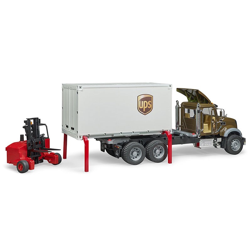 1/16 Mack Granite UPS Truck by Bruder 02828