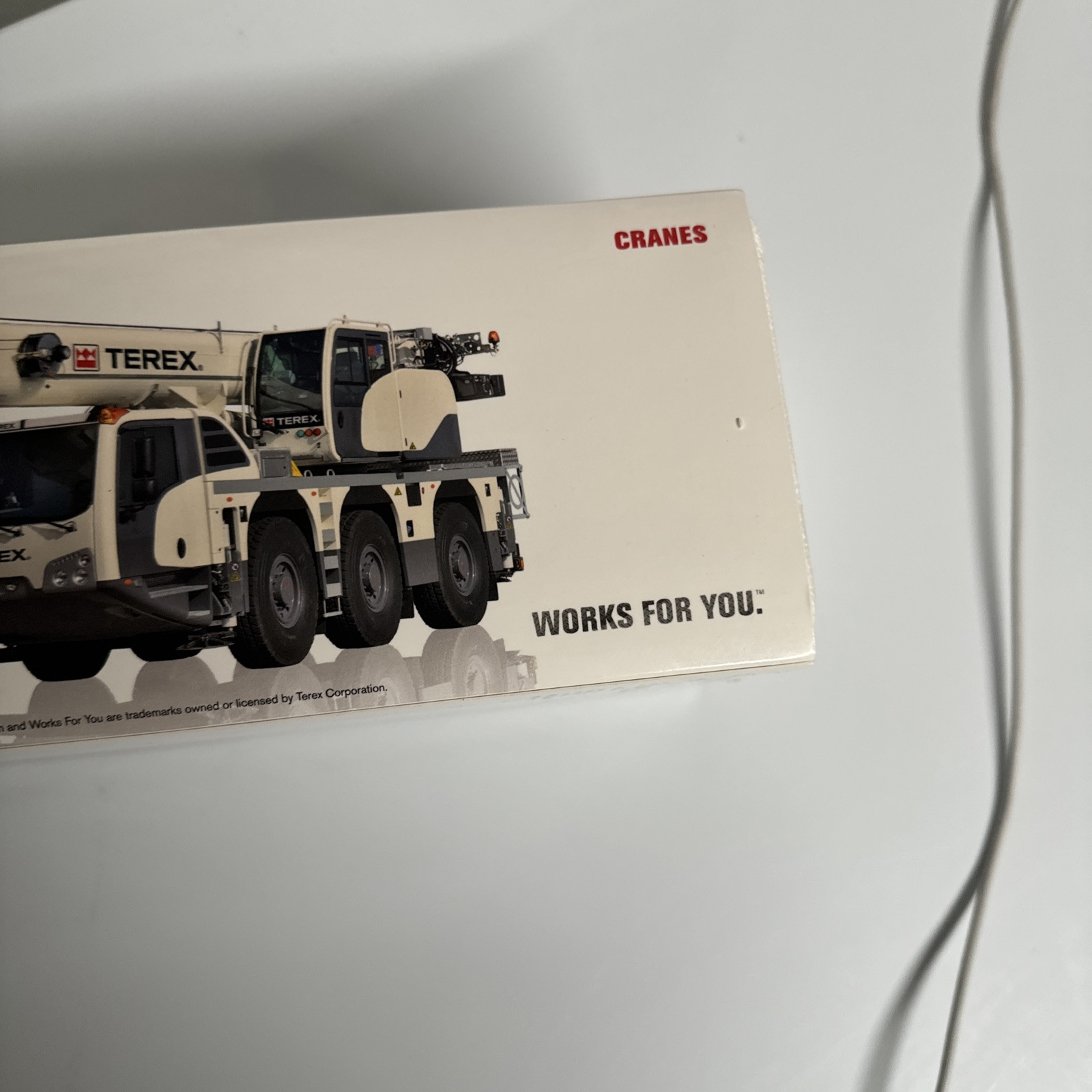 CONRAD 1/50 SCALE #2116 TEREX CHALLENGER 3160 ALL TERRAIN CRANE! APPEARS UNUSED!