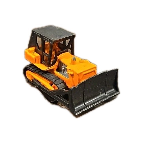BULLDOZER Matchbox 1979 Orange Construction Equipment