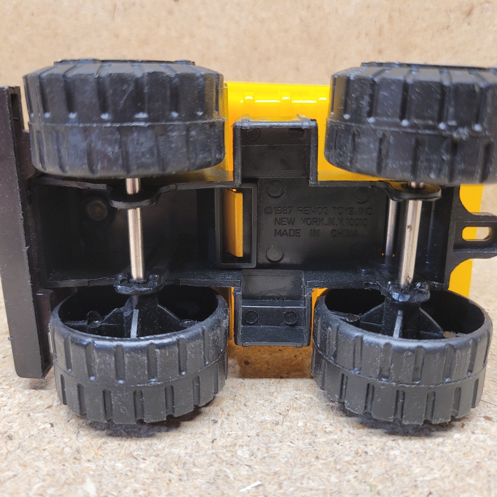 VTG Remco Construction Vehicles Lot of 7 – Late 1980s – Metal And Plastic
