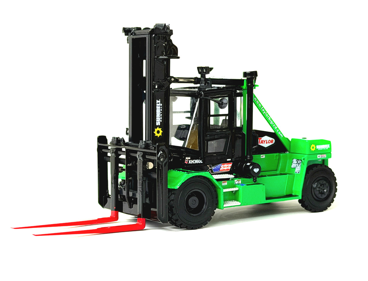 Taylor XH-360L Forklift – Sunbelt – Weiss Bros 1:50 Scale #WBR033-Sunbelt New
