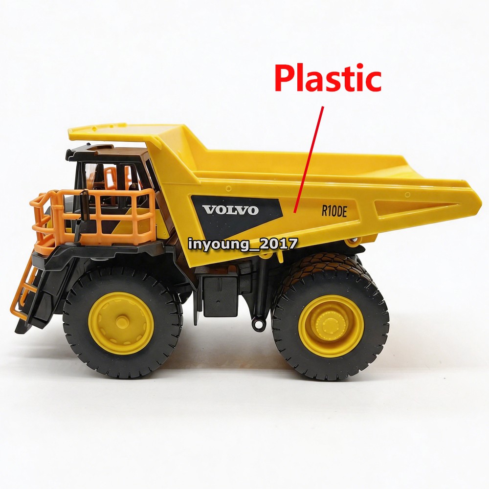 1:50 Volvo R100E Rigid Hauler Construction Vehicle Diecast Toy Cars for Boys