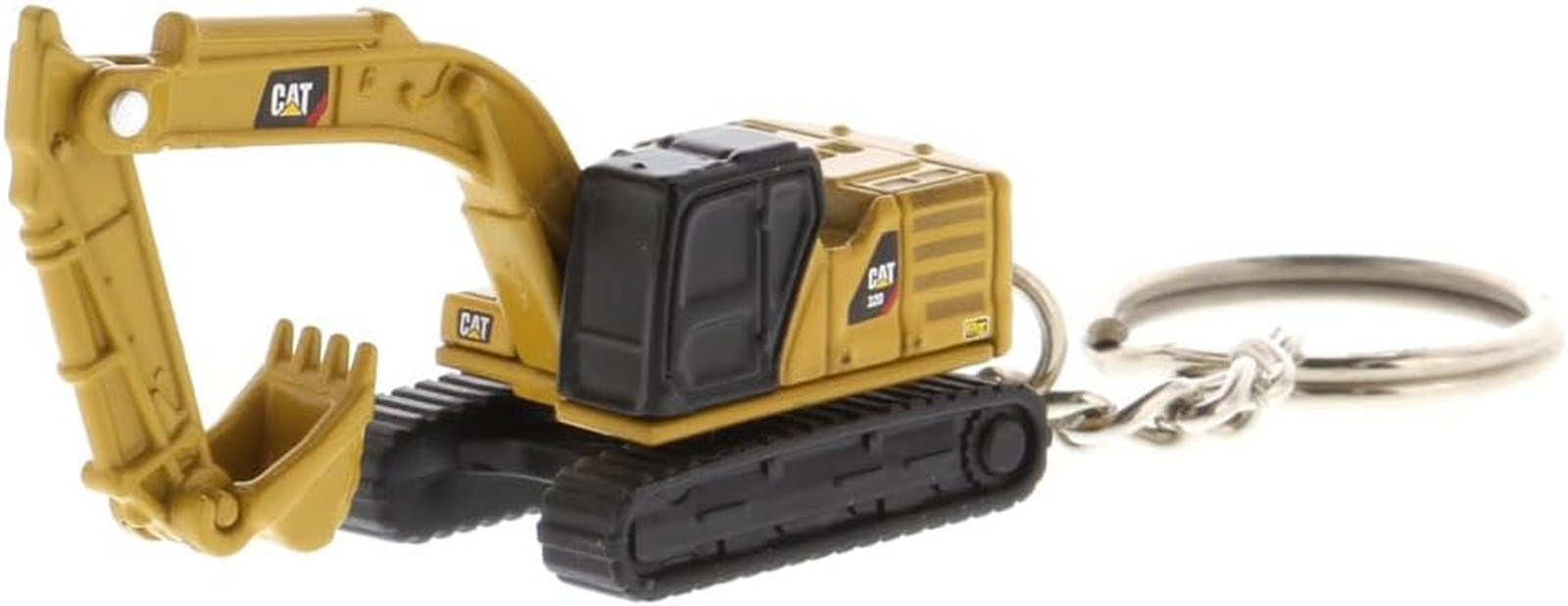85981 Cat Micro 320 Hydraulic Excavator Keychain
