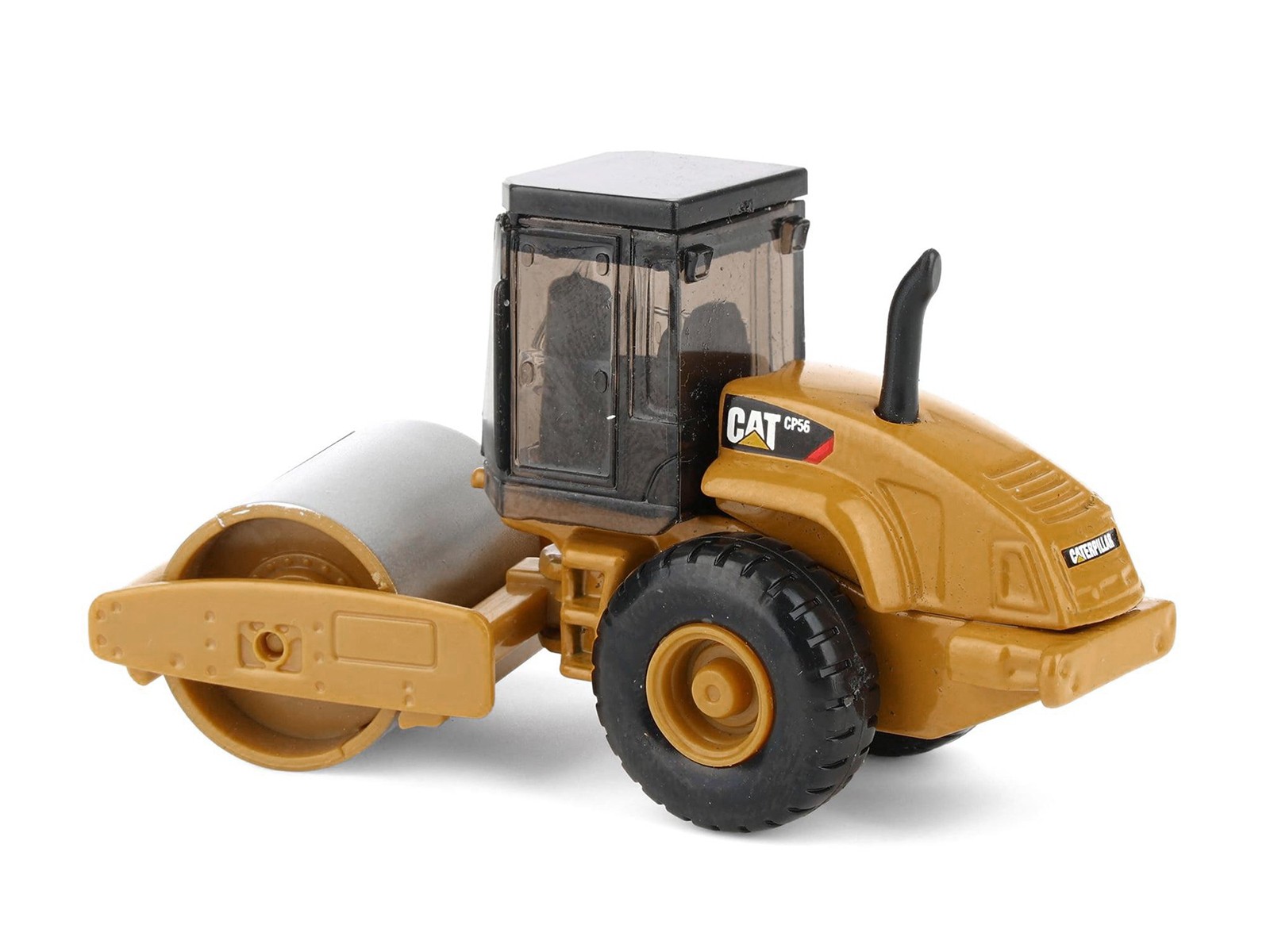 CAT Caterpillar CS56 Roller with Interchangeable Front Attachment Yellow 1/87 HO