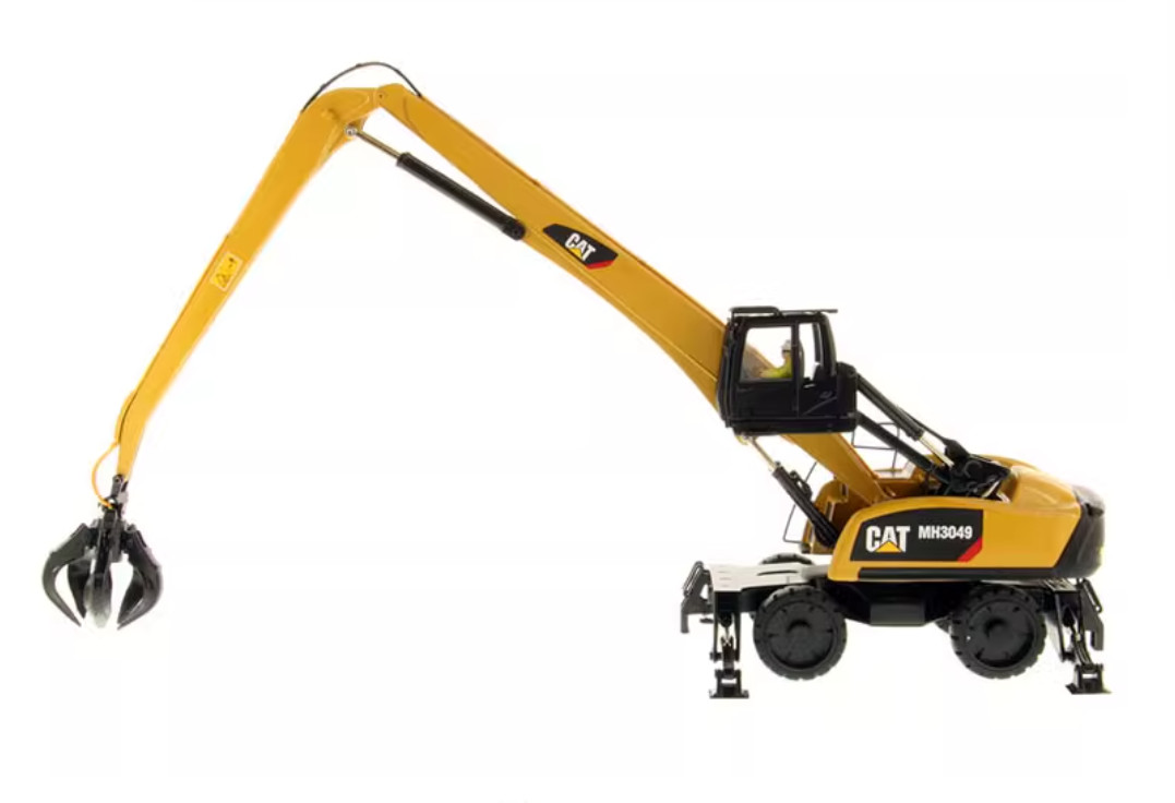 1:50 DM CAT3049 Material Handler Construction Machine Equipment Diecast Model