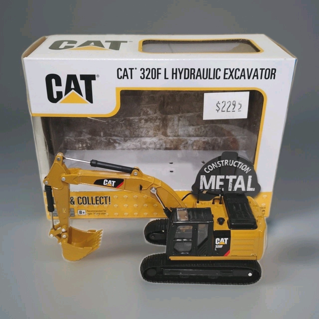 Caterpillar Cat 320F L Hydraulic Excavator 1:64 Scale Diecast Masters 85690 D34