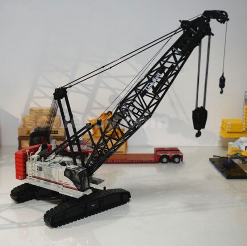 1:50 238HSL Crawler Crane Constuction Machine Equipment Diecast Model Collection