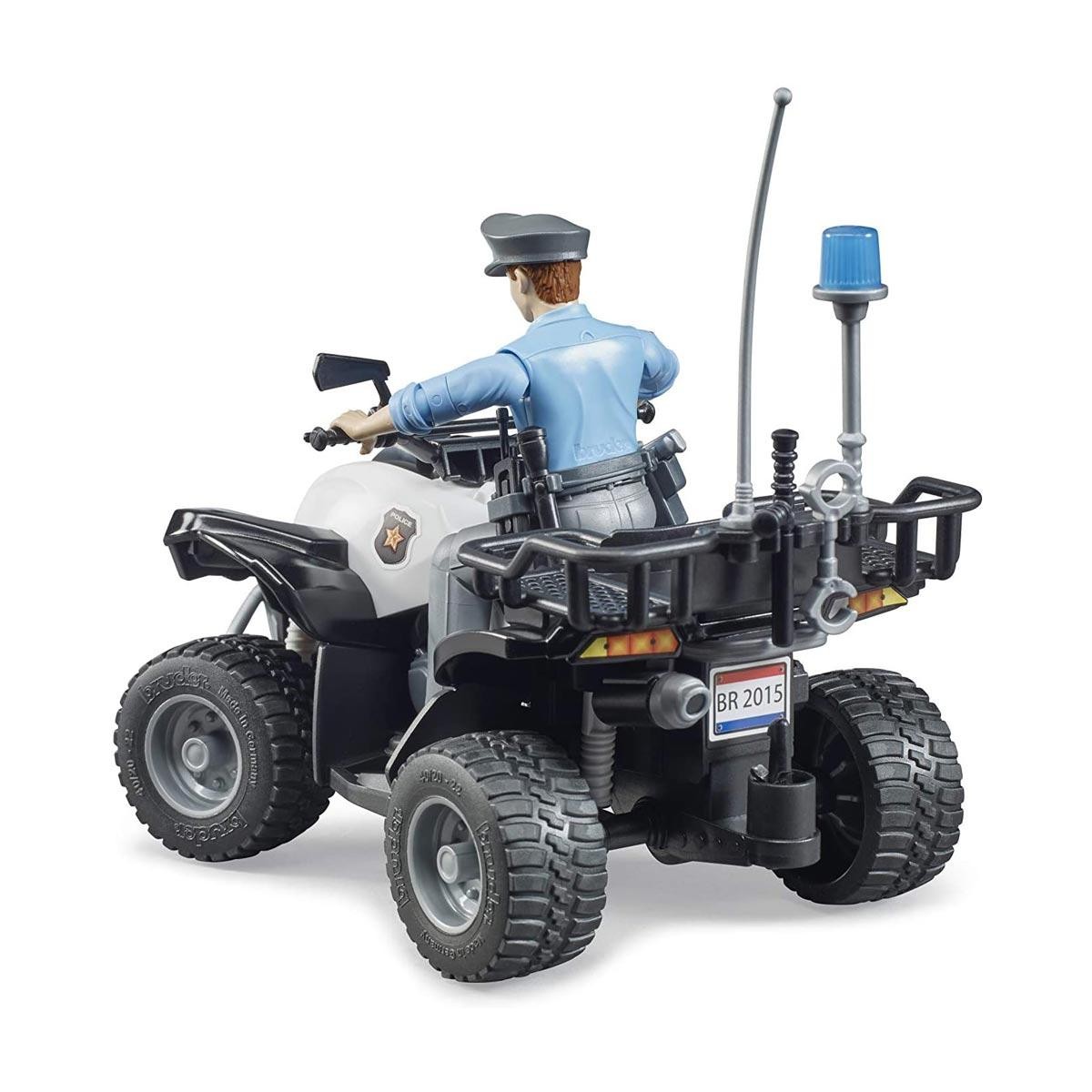 1/16 Police Four Wheeler with Policeman and Accessories
