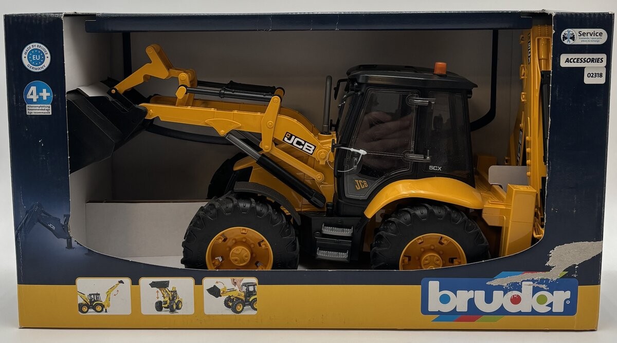Bruder 02454 1:16 JCB 5CX Eco Backhoe Loader