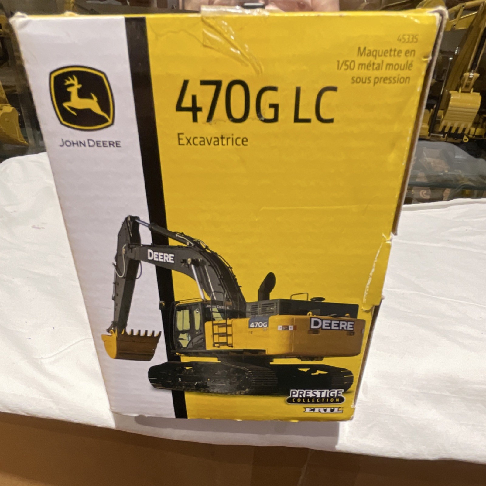 ERTL Prestige Collection John Deere 470G LC Excavator Diecast 1:50 45735