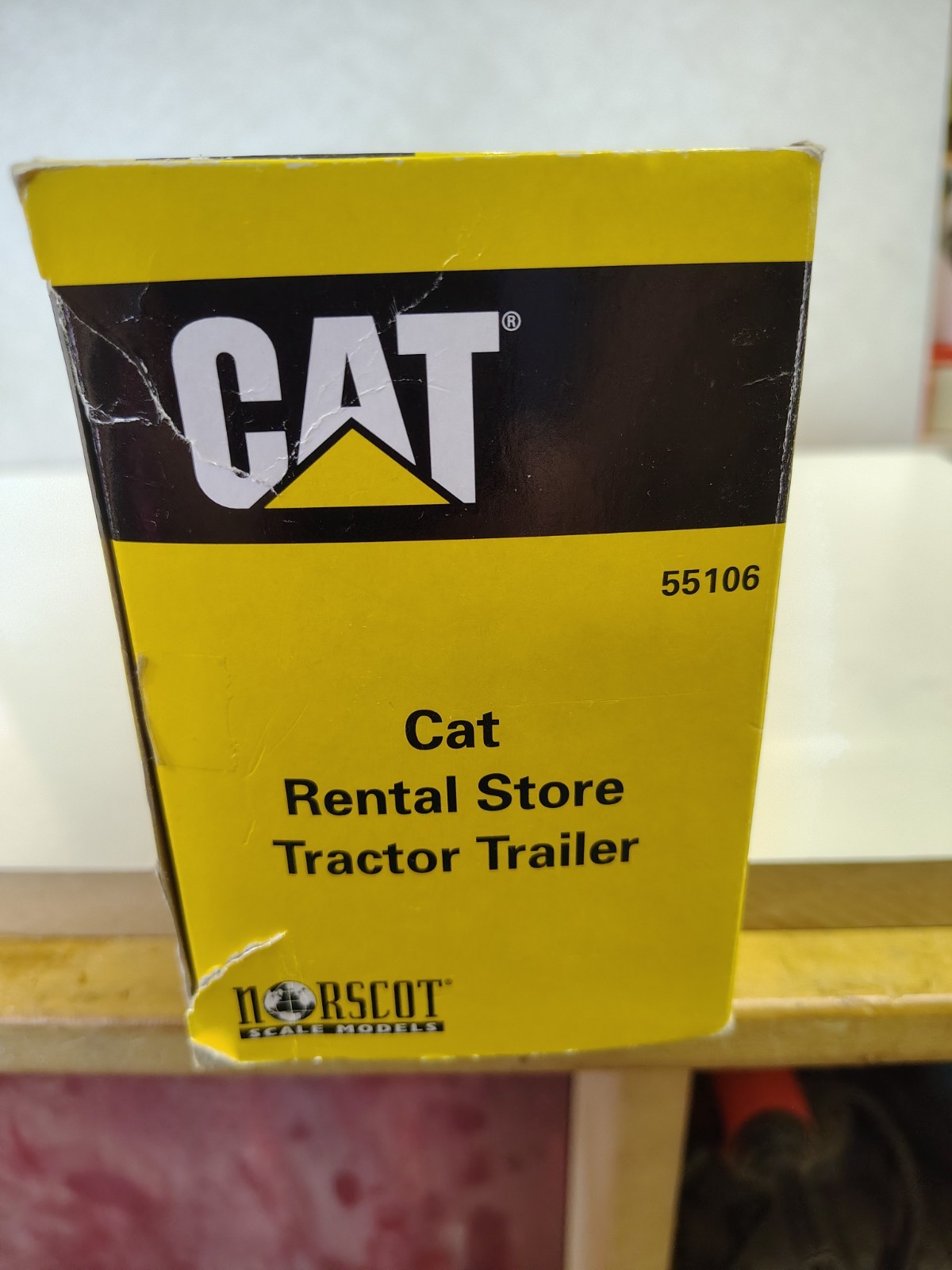 Norscot CAT Kenworth Tractor Trailer The Rental Store 1/50