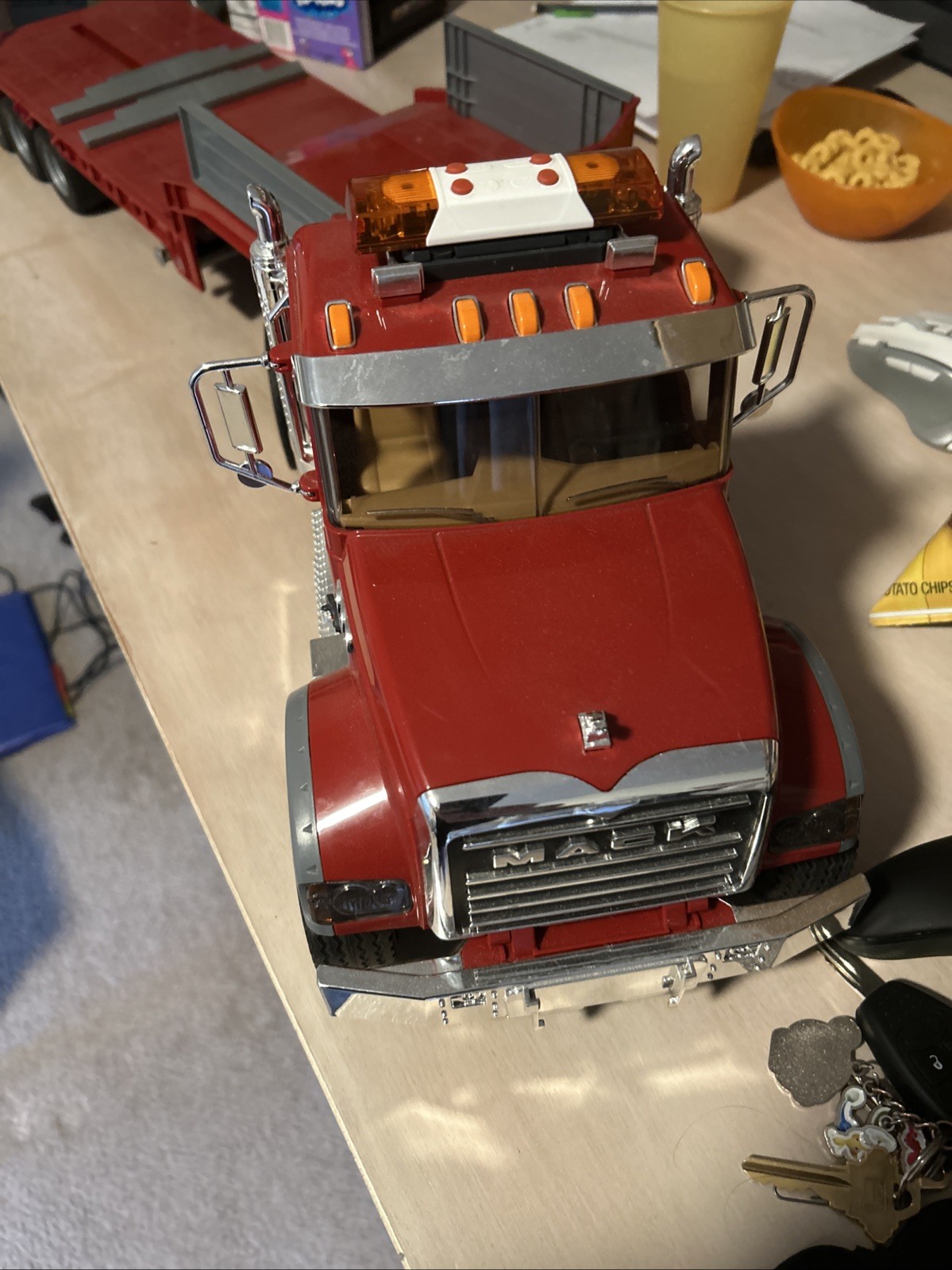 Bruder Mack Granite Flatbed Truck