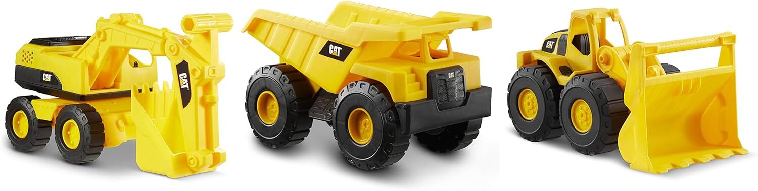 CAT Construction Toys, Construction Vehicle Set for Kids Ages 2 & Up