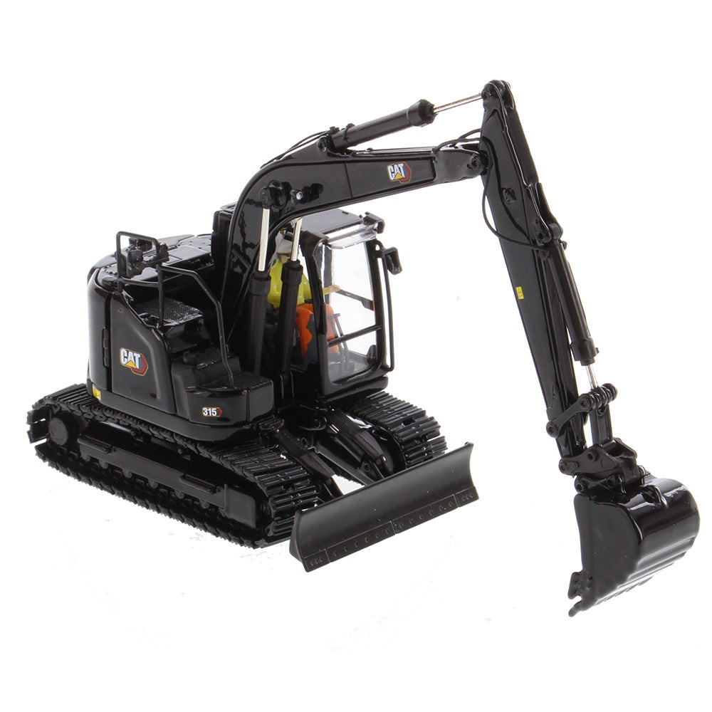 CAT Caterpillar 315 Hydraulic Excavator Special Black Finish 1:50 Model 85957BK