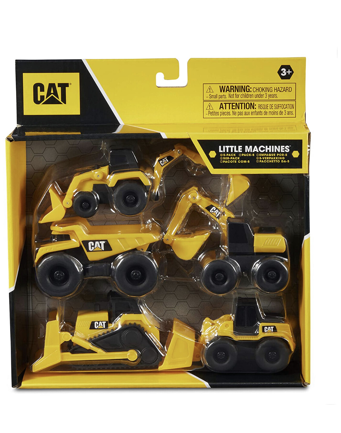🔥CAT Caterpillar Little Machines Set 5 Pack Trucks Construction Play Toys 🔥