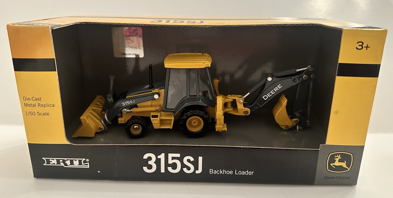 ERTL 315 SJ Backhoe Loader 1:50 John Deer