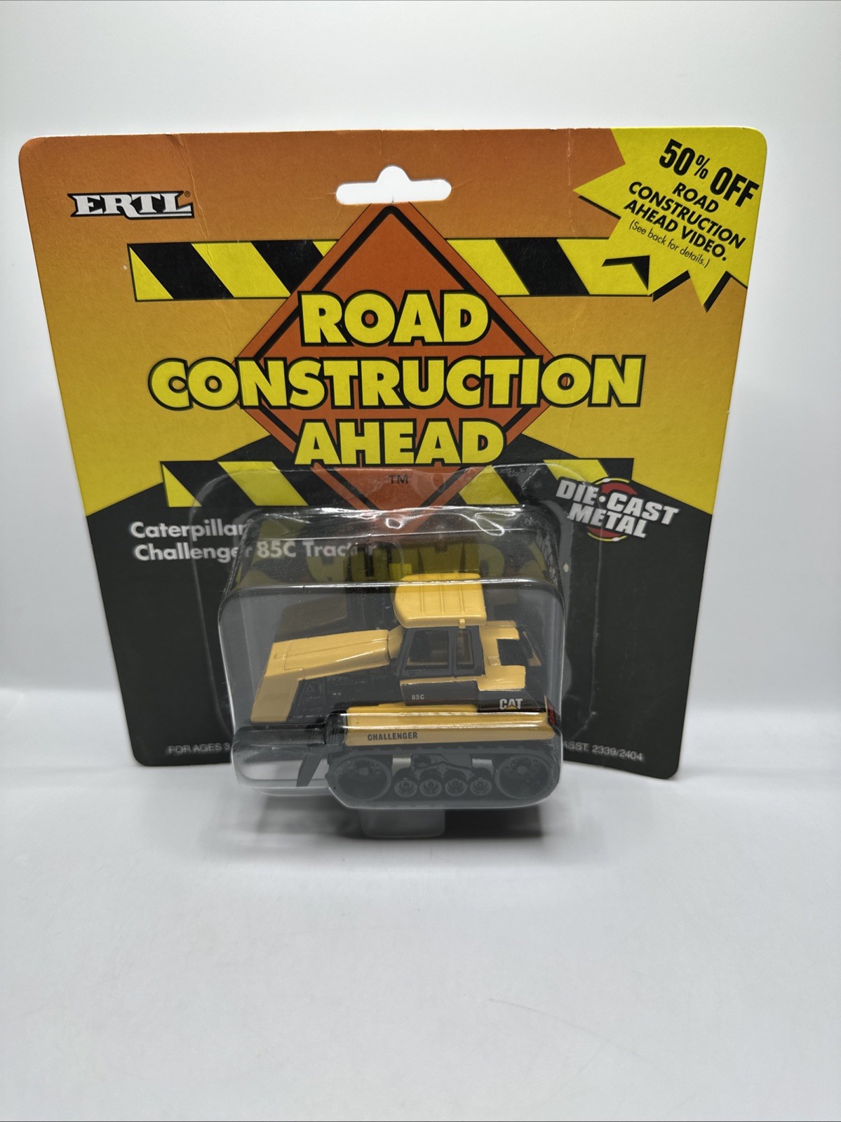 1995 ERTL Die-Cast CAT Caterpillar Challenger 85C Tractor NEW + FAST SHIPPING