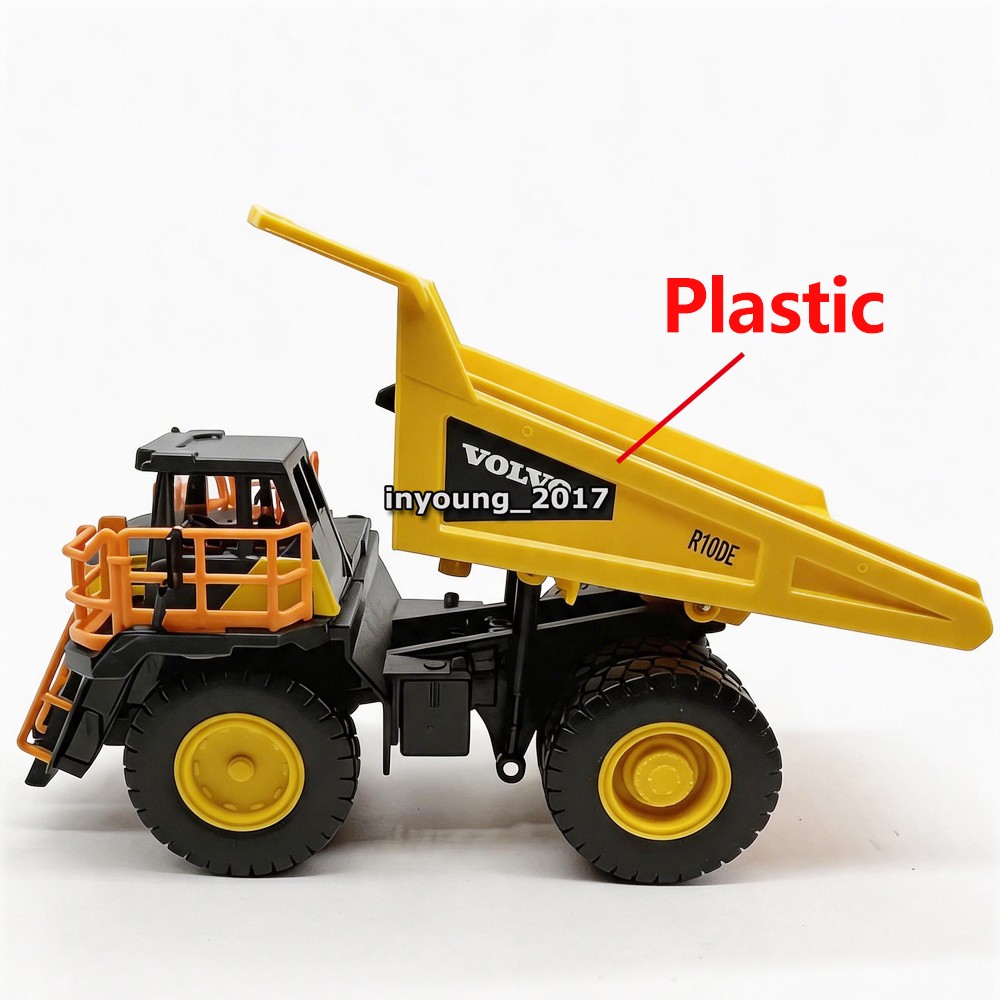 1:50 Volvo R100E Rigid Hauler Construction Vehicle Diecast Toy Cars for Boys