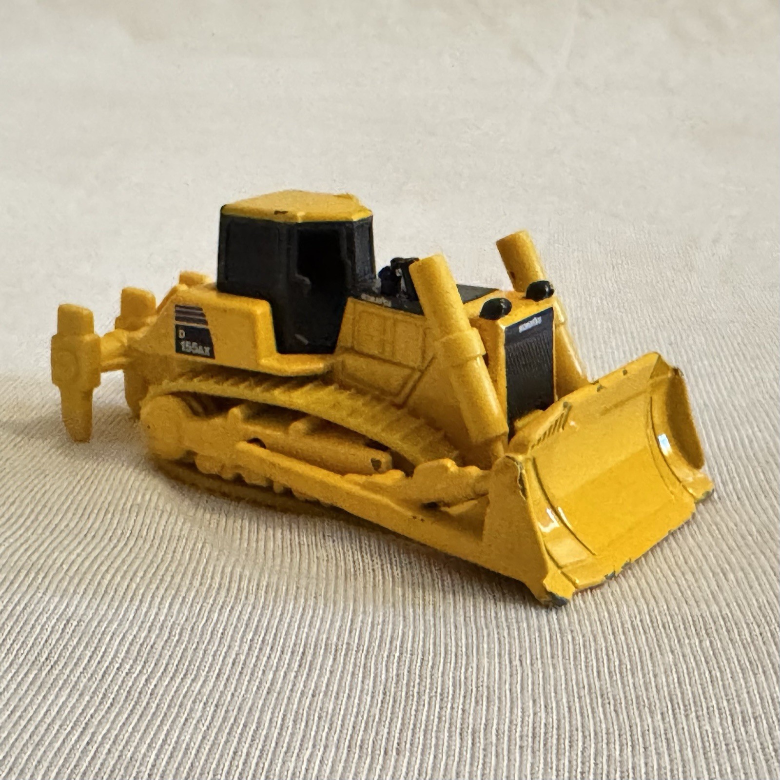 Lot Of 2 ERTL Tomy John Deere Komatsu Metal/Plastic Heavy Equipment Loader Dozer