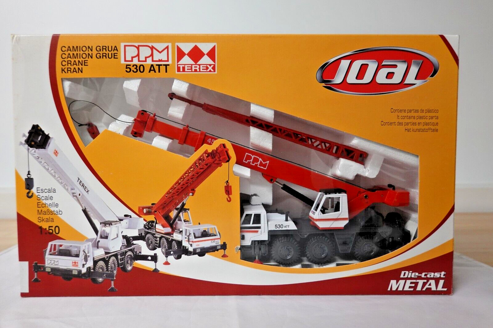 JOAL 168 PPM 530ATT MOBILE CRANE 1:50 SCALE N.I.B.