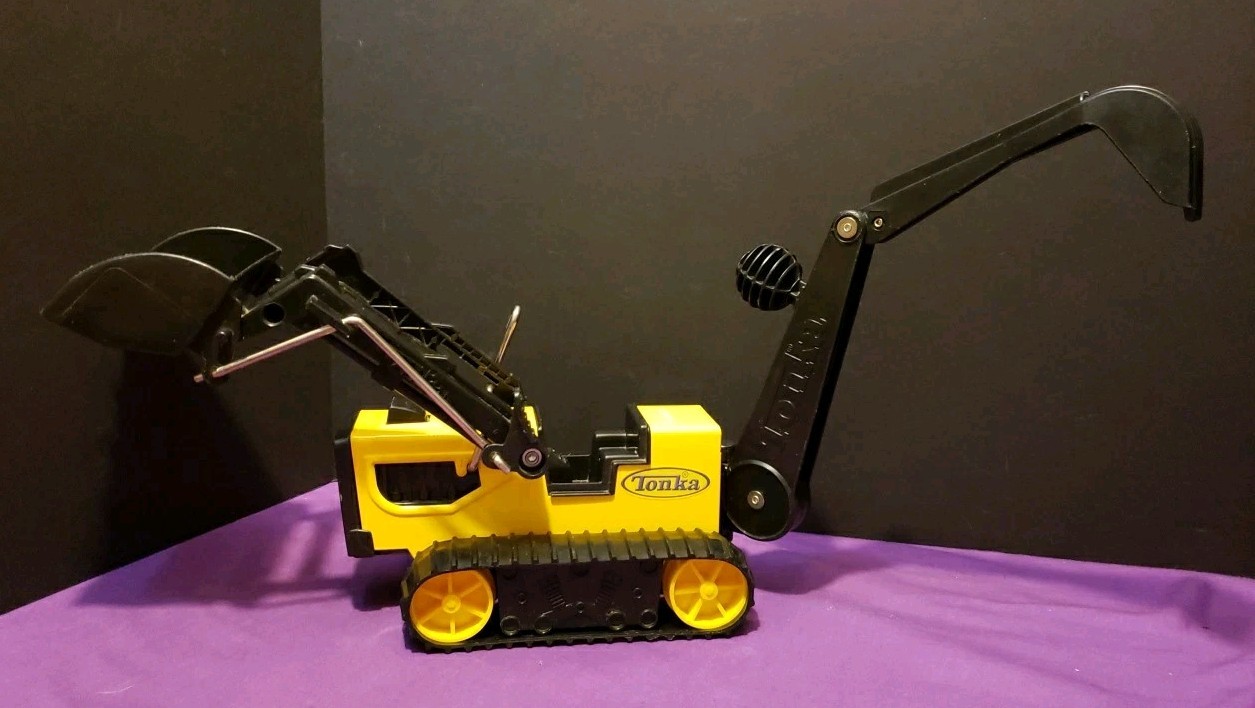 TONKA Front End Loader with Back Hoe 92534 Adjustable 2012