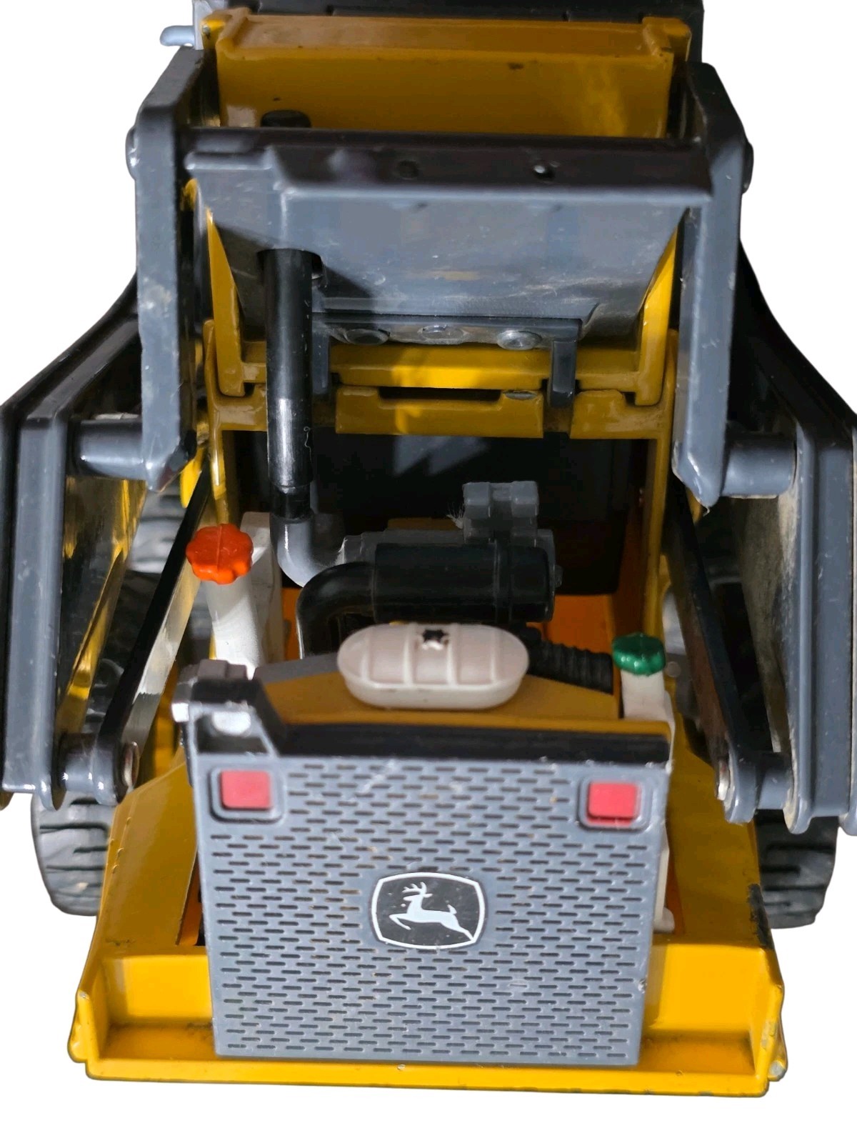 John Deere 320E Skid Steer 1:16 Ertl Prestige Diecast Loader Heavy-Duty READ
