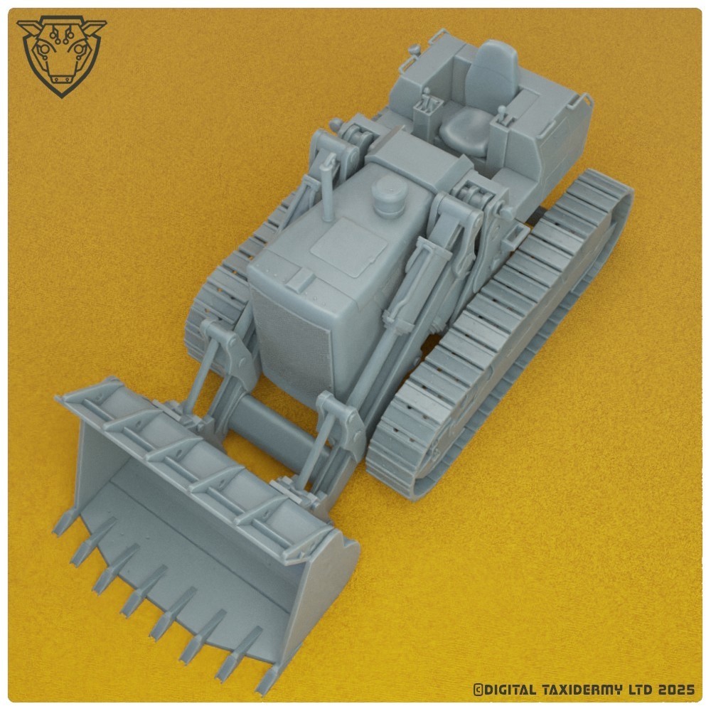 Cat 983 Trackloader / Bulldozer – Scale Model 1/32 – 1/50 – 1/76
