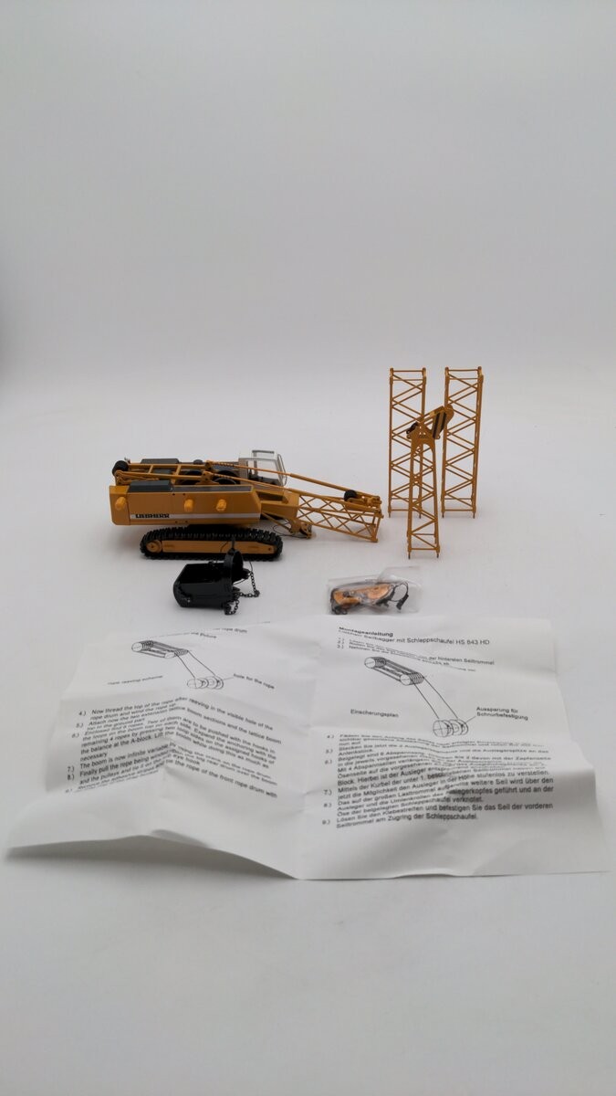 Conrad 2732 1:50 Liebherr HS 843 HD Hydraulic Crawler Crane LN/Box