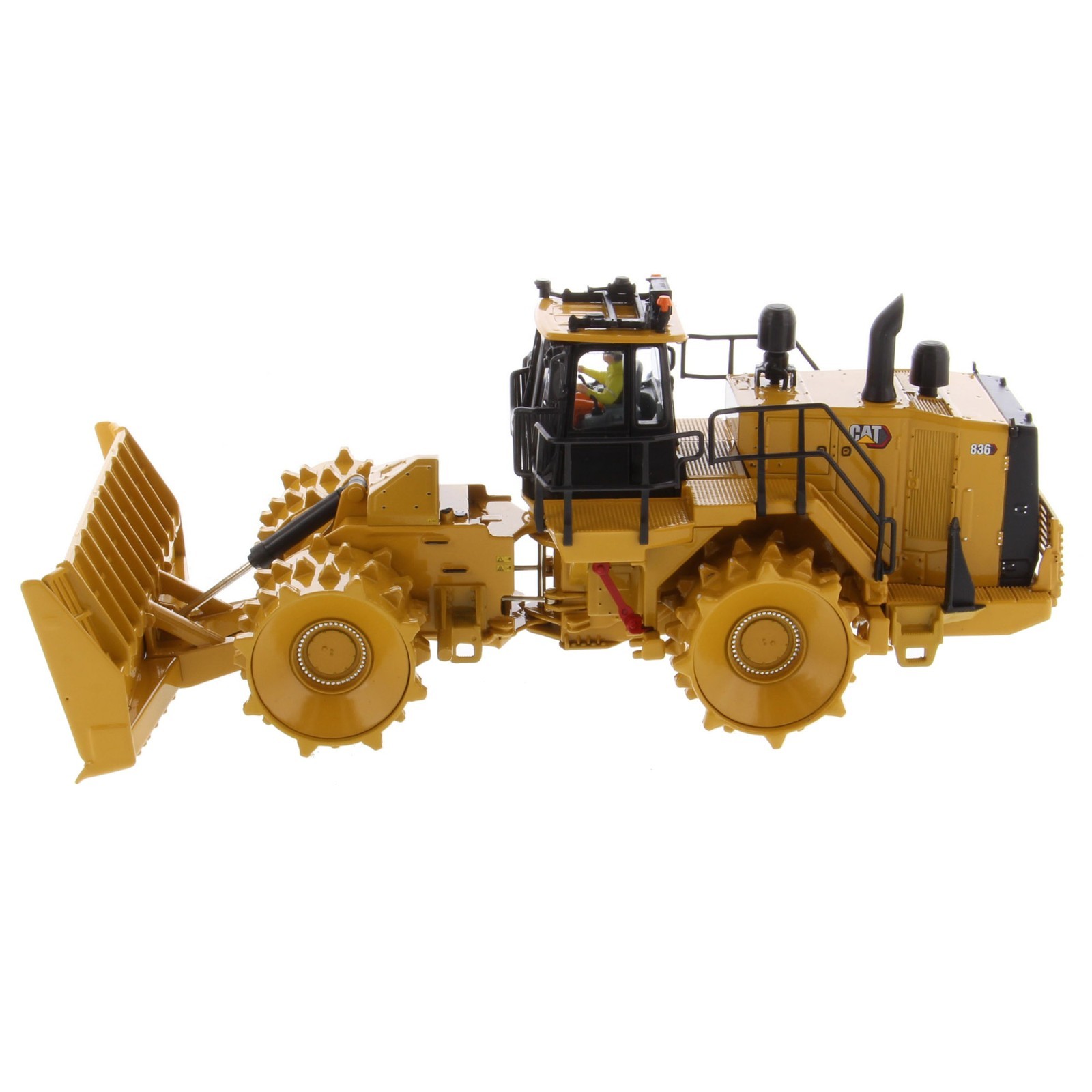 ⭐1:50 SCALE CAT 836 LANDFILL COMPACTOR HIGH LINE SERIES DIECAST MASTERS 85763⭐